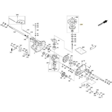 KIT VENTOLA-PULEGGIA T2 NUOVA VILLA ORIGINALE STIGA - 118870061/0