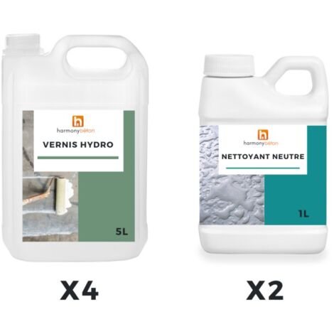 Kit Vernis Hydro pour béton à l'hélicoptère