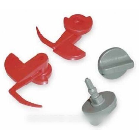 Kit verrouillage (2 boutons) (00181272) Hotte 166394 BOSCH, NEFF, SIEMENS, GAGGENAU, CONSTRUCTA