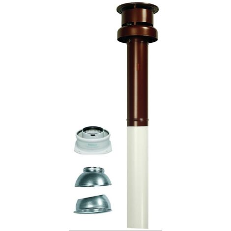 KIT VERTICALE CONCENTRICO ø60/100mm TEGOLA 3.016833