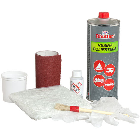 KIT VETRORESINA PVC METALLO NEUTRON - RHUTTEN