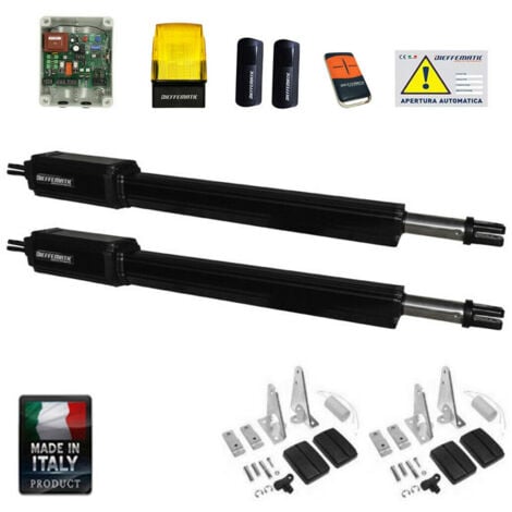 Kit Vh 400 230v Set Per Cancello A 2 Battente Pistoni Apricancello Automatico
