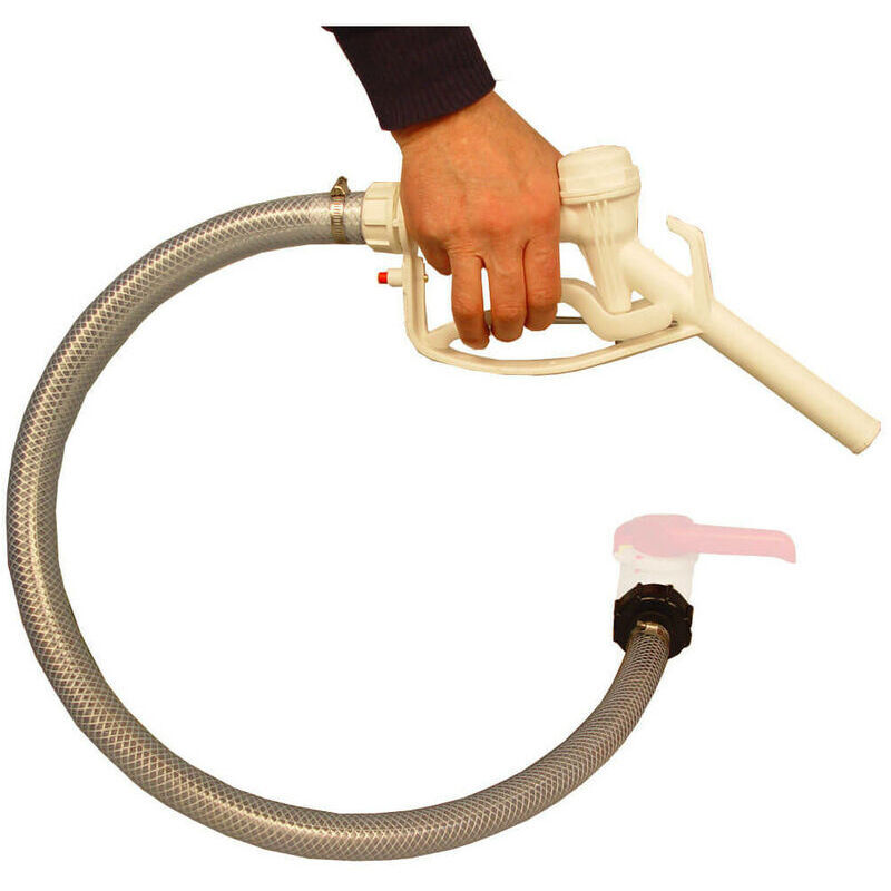 Trimec - Kit Vidange cuve 25mm - Tuyau 1 m + Pistolet-