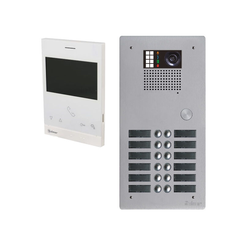 Golmar - Kit visiophone avec 12 écrans Collectif