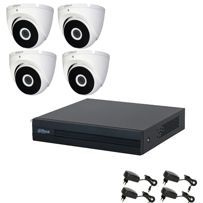 Dahua - kit video surveillance 4 cameras 5 mpx dvr 4 canaux 1