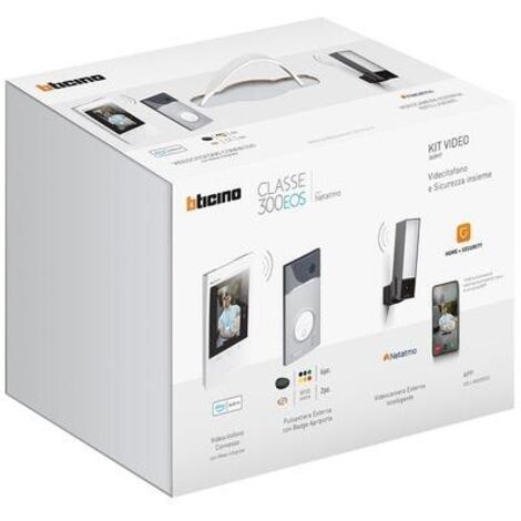 Kit Video Vivavoce Monofamiliare Linea3000 Classe 300Eos ( BTICINO cod. 363917 )