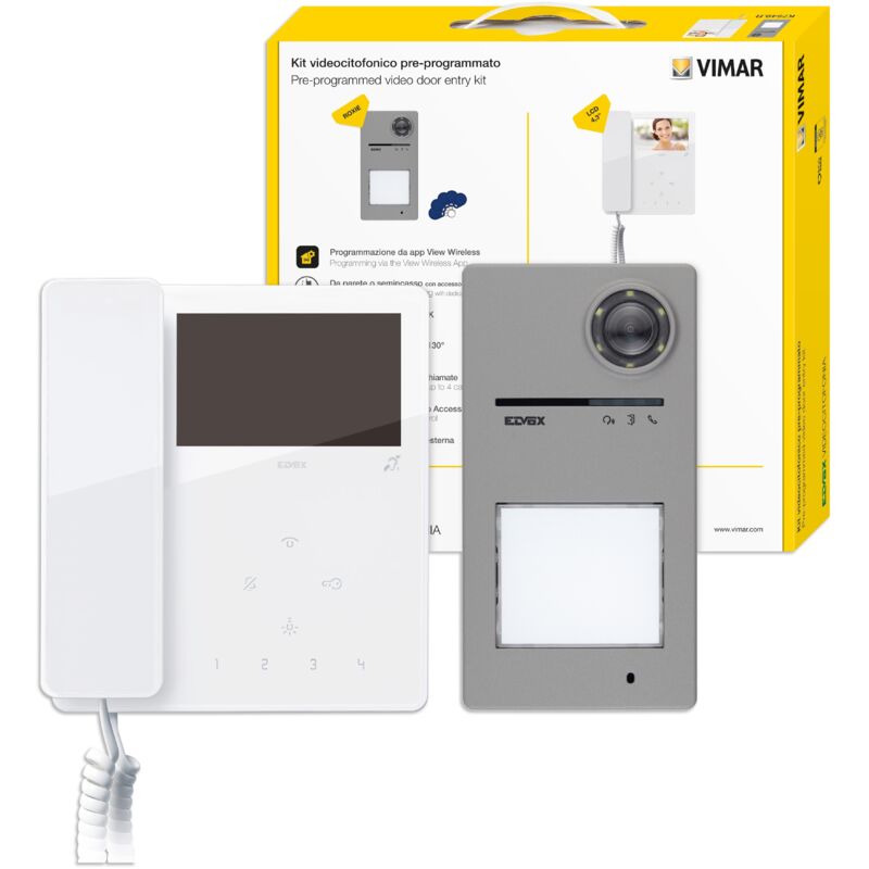 Kit Videocitofono 2 Fili Espandibile Con Tab Da 4.3 Vimar K7549.r