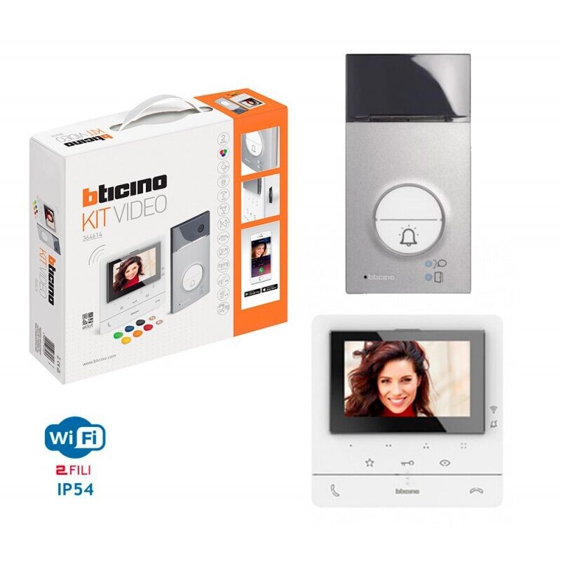 Bticino 364614 Kit Vivavoce Monofamiliare Con Videocitofono Connesso