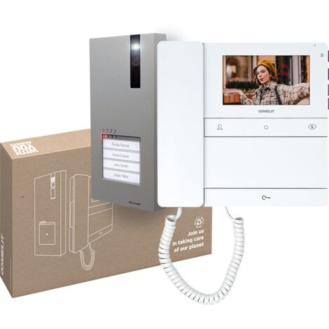 KIT VIDEOCITOFONO COMELIT PL8461M MONOFAMILIARE PEOOPLE