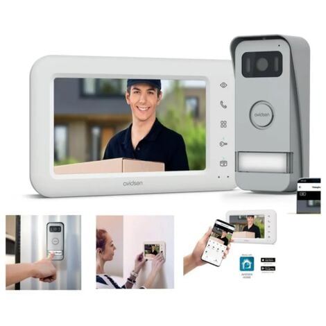Kit videocitofono connesso  senza filo Elia avidsen 112302