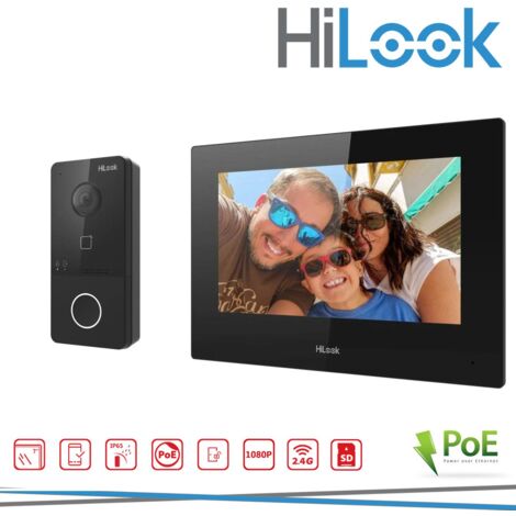 KIT VIDEOCITOFONO IP POE CON SCHERMO TOUCH 7   IP65