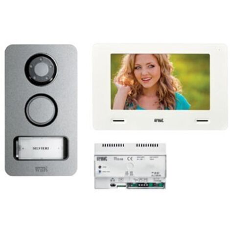 Kit Videocitofono Monofaliare Rinvio Chiam. Fwd Mininote ( URMET cod. 1722/858 )