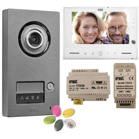 kit videocitofono wifi note 2 bianco - 172395 - urmet captiv