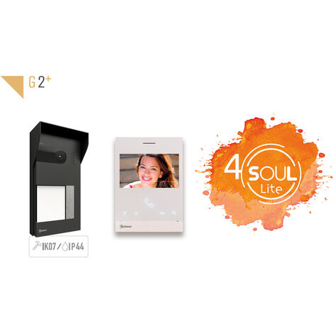 Kit Videoportero SOUL S5110/ART 4 LITE 1 Pulsador - GOLMAR