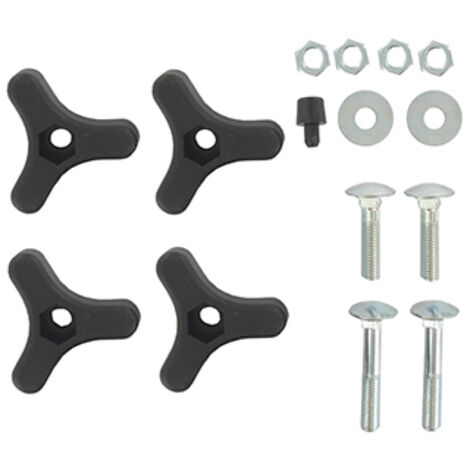 Kit Vis Mancheron 8 X 50 Mm à Ailettes Pour Modèles Castelgarden - Ggp - Stiga. Origine 381008691/0.