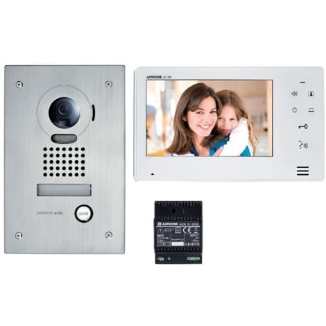Kit visiophone AIPHONE JOS1F encastré avec moniteur écran 7" touche sensitive