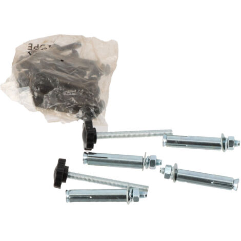 Kit visserie complet - pour Établi d'atelier pliable mural - pièce de rechange pour ref OXEO 760453