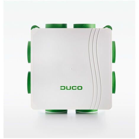 Kit VMC avec accessoires simple flux Kit DucoBox Hygro Plus DUCO 0000-4551