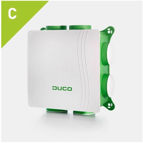 Kit VMC avec accessoires simple flux Kit DucoBox Silent FR HY/CO2 DUCO 0000-4635