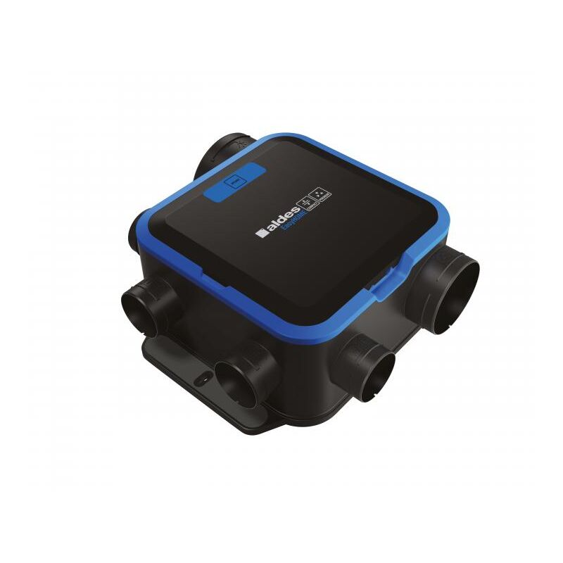 Aldes - 11033050 - Groupe vmc simple flux hygroréglable - EasyHOME hygro compact premium mw .