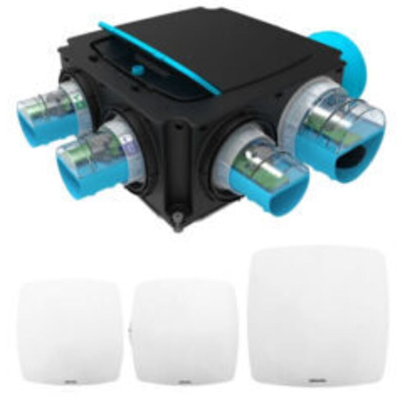 Atlantic - Kit Vmc Hygrogenius Flex - Simple Flux Hygroréglable