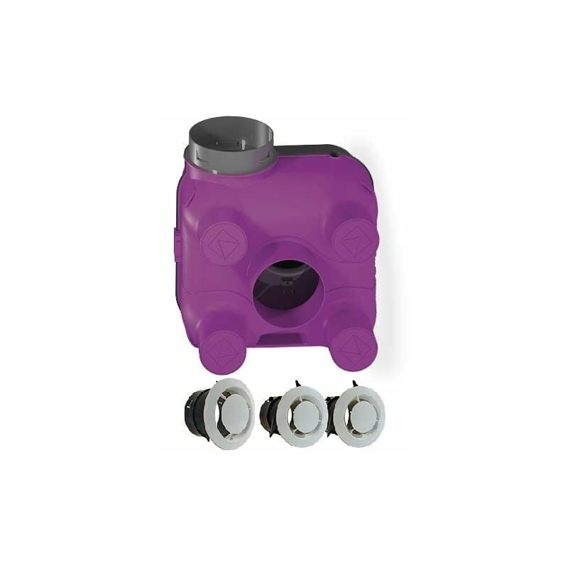 DMO - Kit vmc Simple Flux autoréglable city'air