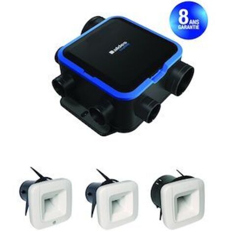 Kit VMC simple flux EasyHOME HYGRO COMPACT Classic BDH