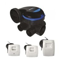 Kit VMC simple flux EasyHOME hygroréglable Premium MW - Aldes