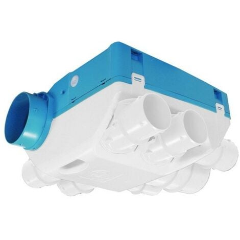 UNELVENT Kit VMC S&P Ozeo ecowatt 2' a singolo flusso con controllo dell'umidità S&P