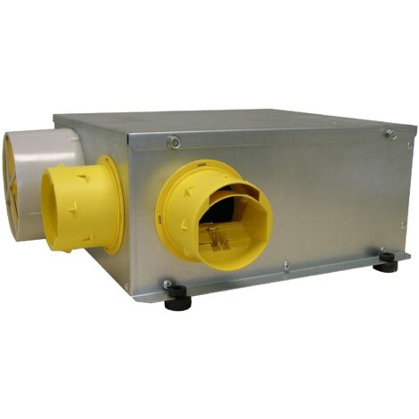 Kit VMC standard 1 caisson hauteur 147 mm 2 bouches D 80mm 1 bouche D 125mm S&P 603572