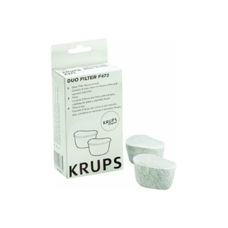 Kit von 2 Anti -Limestone -Filtern für Krups F4720057 Kaffeemaschine