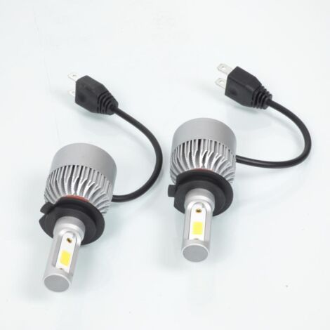 kit von 2 Glühbirnen h7 px26d led ventiliert 80w 10 000 lumen