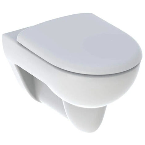 Kit WC sospeso Geberit Renova 54cm, sedile WC standard, bianco