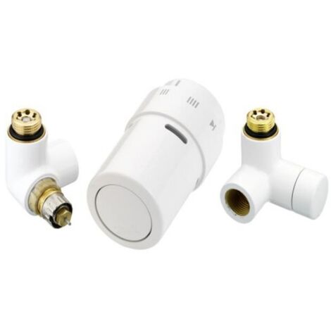 Kit X-TRA gauche pour radiateurs ou décors- BLANC - DANFOSS - 013G4008