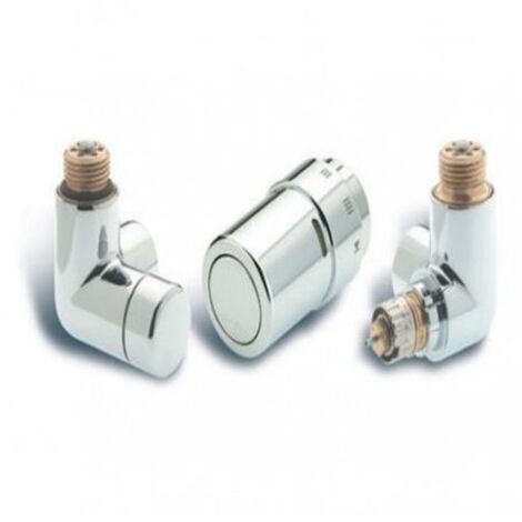 Kit X-TRA gauche pour radiateurs ou décors- CHROME - DANFOSS - 013G4004