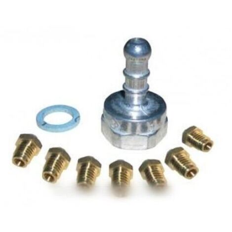 KIT,2 GICLEURS,BUT,86 ET 50 POUR TABLE DE CUISSON FAURE