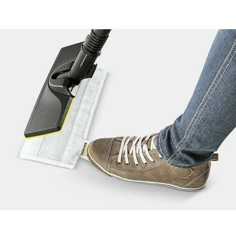 Alovez - Kitbrosse sol Kärcher pour nettoyeur vapeur noir + 2 pics sol neufs