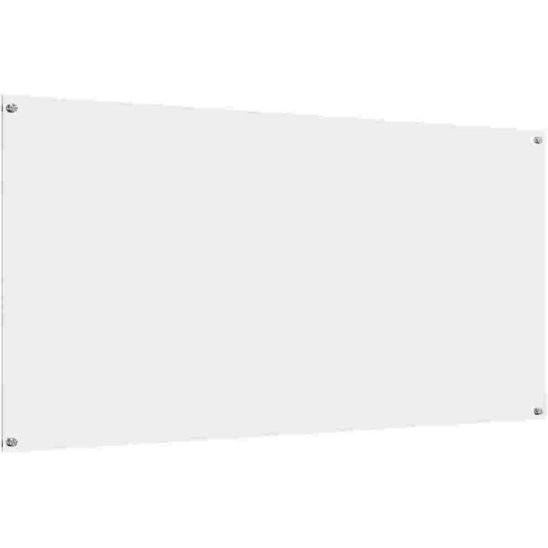 Kitchen Backsplash Transparent 120 X 60 X 0.6 Cm Tempered Glass Vidaxl