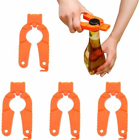 Brenium 2-Pack Ergonomic Bottle Opener - Easy Twist for Weak Hands