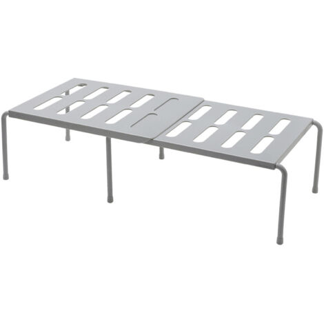 Kitchen Cabinet Shelf Organizer Stretchable Cabinet Storage Shelf Rack Countertop Spice Rack for Home
