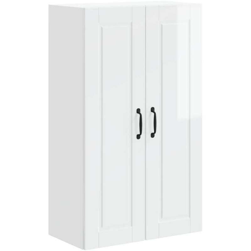 Dishwasher Panel With Shelf High Gloss White 60 X 31 X 100 Cm Vidaxl