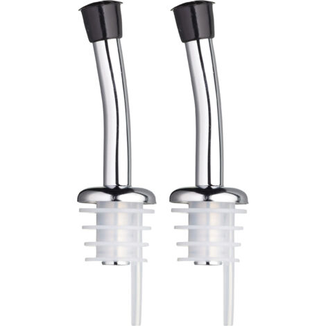 Kitchen Craft - Beccuccio per bottiglie (metallo, 2 pezzi)