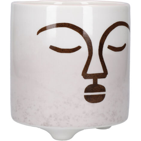 Kitchen Craft Jardinière blanche, taille unique (KCTFPLANTER)