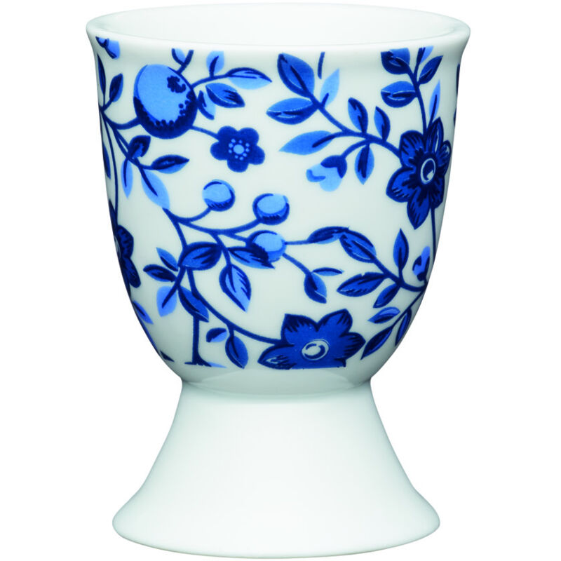 Kitchen Craft - Porzellantasse, Florales Design, 9 X 12 X 16 Cm, Farbe Blau