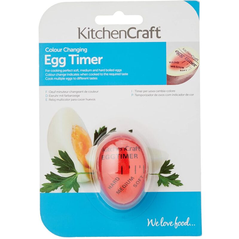 Image of Kitchen Craft - Timer per uova cambia-colore