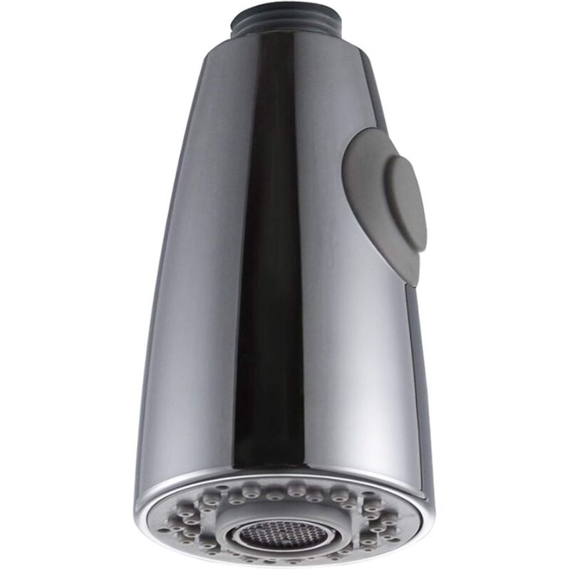 Woiyic Kitchen Faucet Pull-out Sprayer, 2 Jets, Replacement Faucet Head, Shower Head For Kitchen Mixer Tap, Chrome, G1/2"