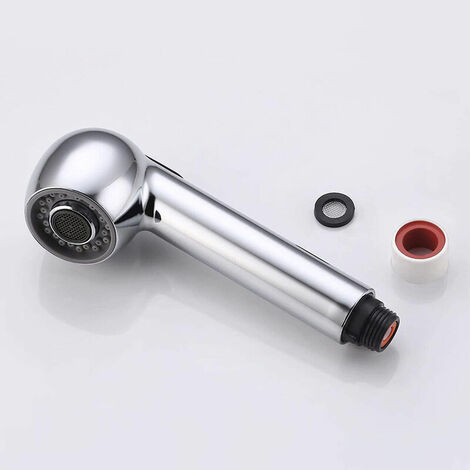 Kitchen Faucet Sprayer 2 Jets Shower Head Replacement Sprayer for Kitchen Mixer Tap, Chrome