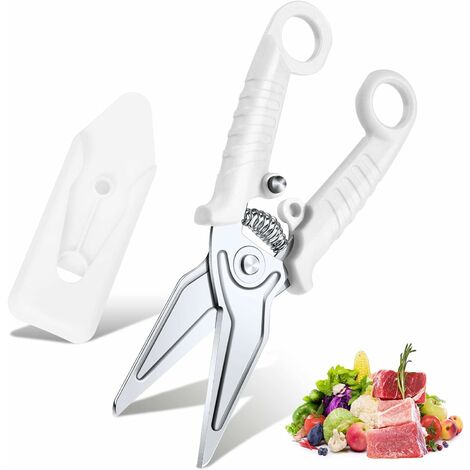 Professional Pampered Chef Kitchen Shears Scissors Stainless Steel Meat  Chicken Fish, Multipurpose Sharp Utility Food Scissors 
