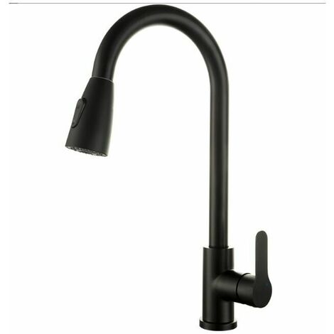 Kitchen Mixer Tap-Kitchen Faucet with 2 Functions Pull Out Spray Stainless Steel Kitchen Mixer Tap