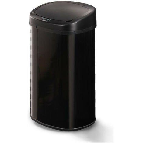 KITCHEN MOVE Poubelle automatique MAJESTIC - 68L - Inox avec cerclage